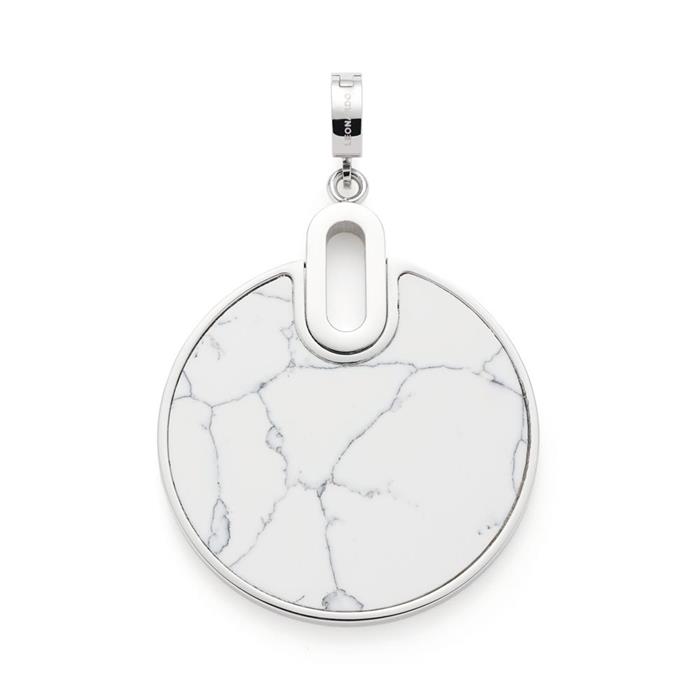 Stainless steel pendant marmori, Clip&Mix, engravable