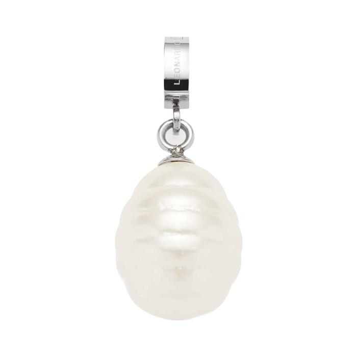 Clip&Mix pendant dana in stainless steel with pearl