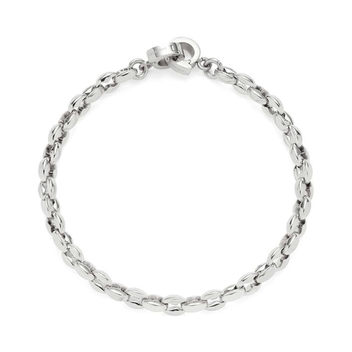 Pulsera romea para mujer en acero inoxidable, clip&mix