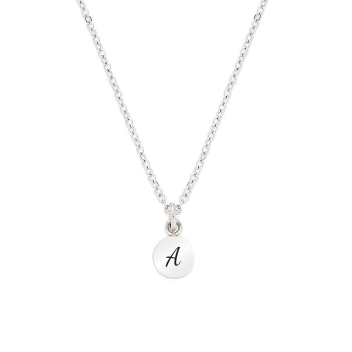 Glitz isa necklace for ladies in stainless steel, engravable