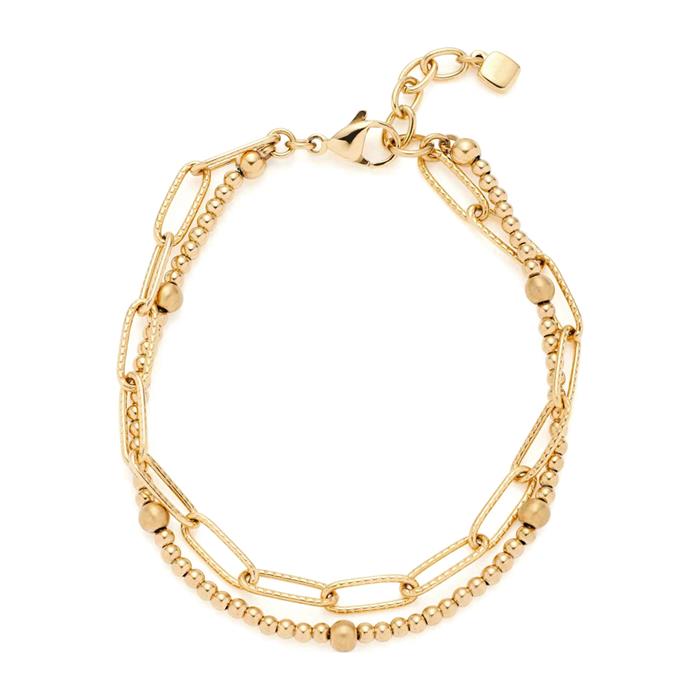 Ladies' Marella bracelet in gold-plated stainless steel