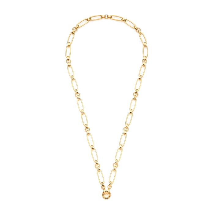 Clip&Mix necklace Mathilde in stainless steel, IP gold