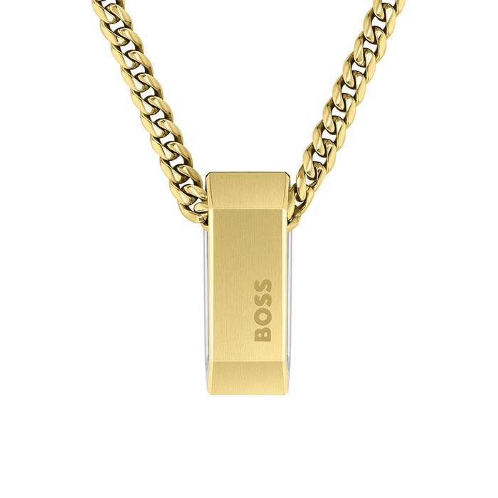 Boss Mattini Stainless Steel Gents Necklace | Edmonds