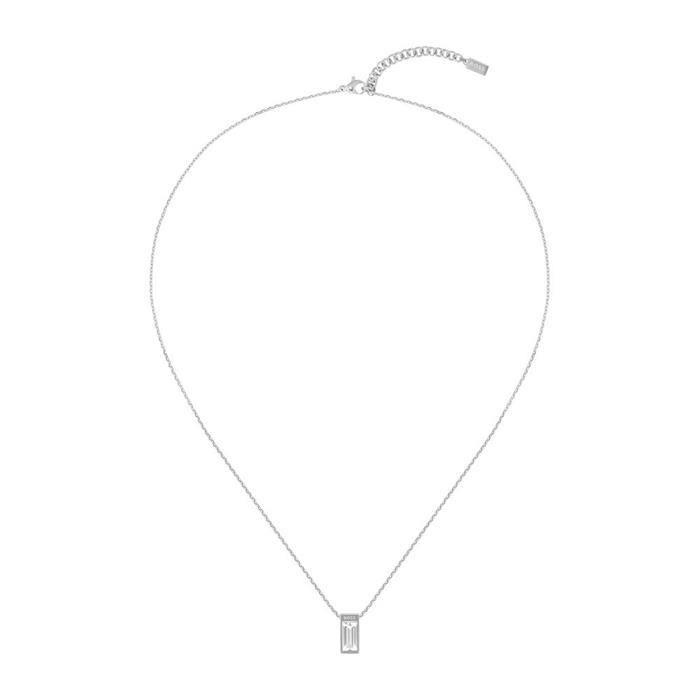 Halskette für Damen aus Edelstahl mit Gravuranhänger