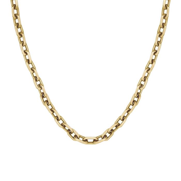 Kane necklace for men in gold-plated stainless steel
