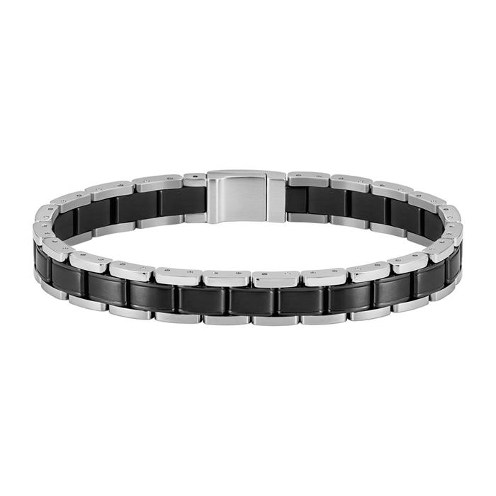 Gravurarmband Herren Metal Links Essentials, Edelstahl