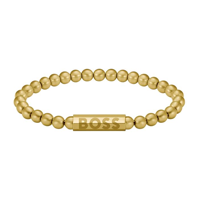 Kugelarmband f&#xFC;r Herren Sphere Metal Edelstahl, IP Gold