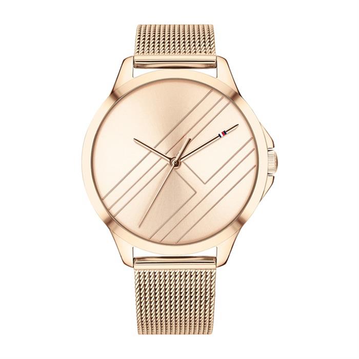 Reloj para mujer peyton sport de acero inoxidable chapado en oro rosa