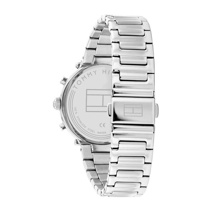 Ladies stainless steel emery multifunction watch