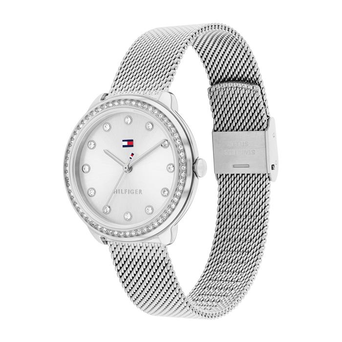 Ladies&#x27; Demi watch in stainless steel with crystals