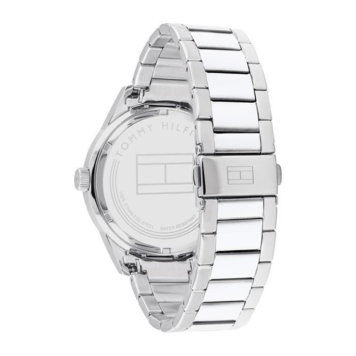 Stainless steel chronograph for men by tommy hilfiger