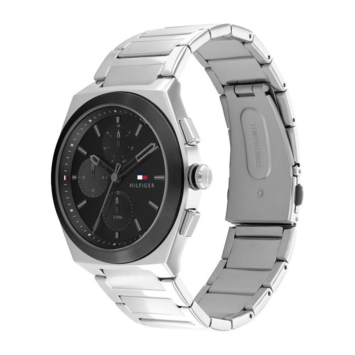 Men's stainless steel connor wristwatch