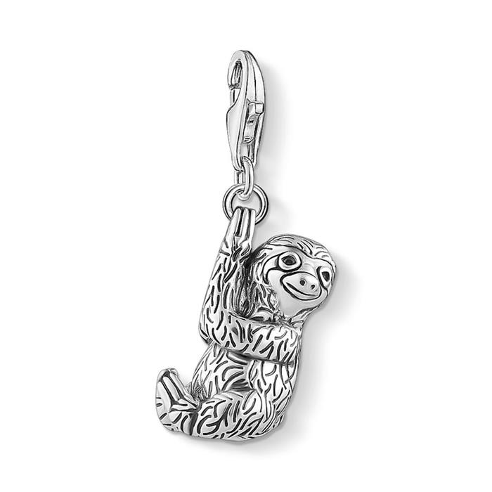 Charm pendant sloth in 925 sterling silver