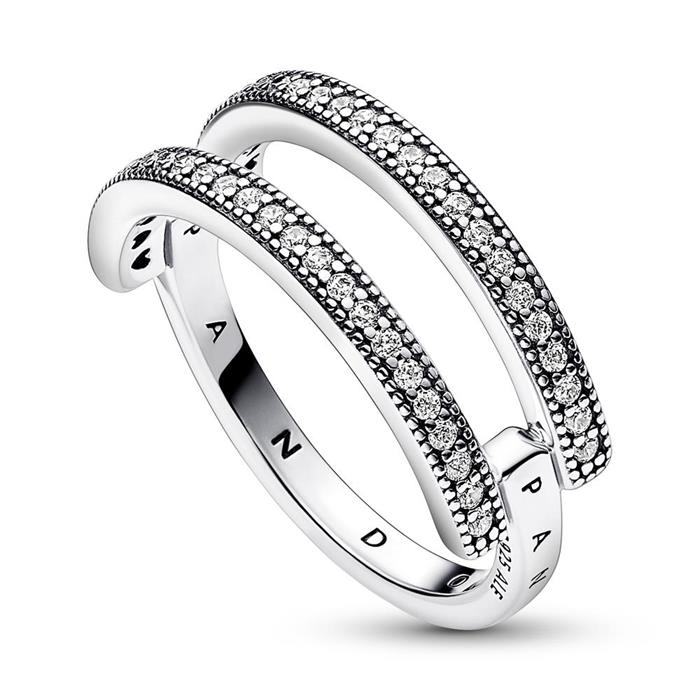 Zweigliedriger Ring Signature aus Sterlingsilber