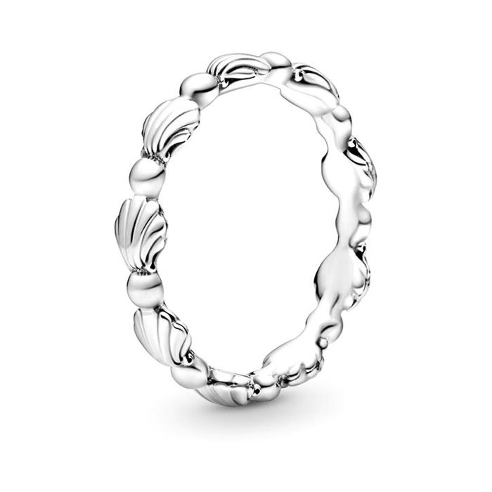 spiraal rand Stijgen PANDORA ROSE ring schelpen voor vrouwen in sterling zilver 198943C00