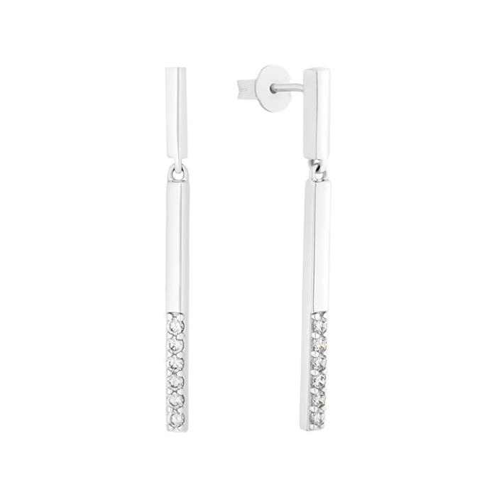 Ohrstecker für Damen aus Sterlingsilber mit Zirkonia