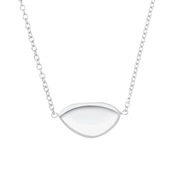 Necklace for ladies in stainless steel, engravable
