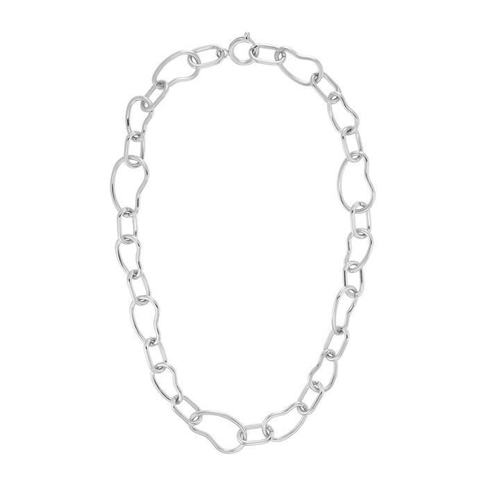 Link necklace for ladies in stainless steel