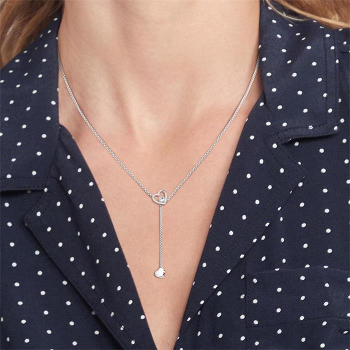 Kette Hanging Heart für Damen aus Edelstahl