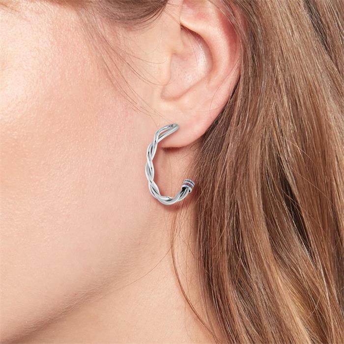 Pendientes de acero inoxidable para mujer