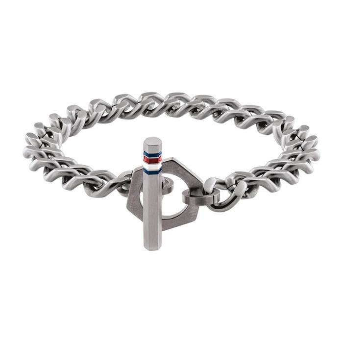 Stainless steel casual armour bracelet for men