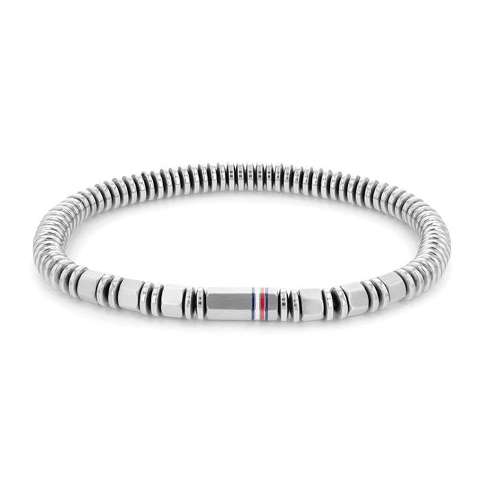 Stainless steel metallic beads bracelet for men