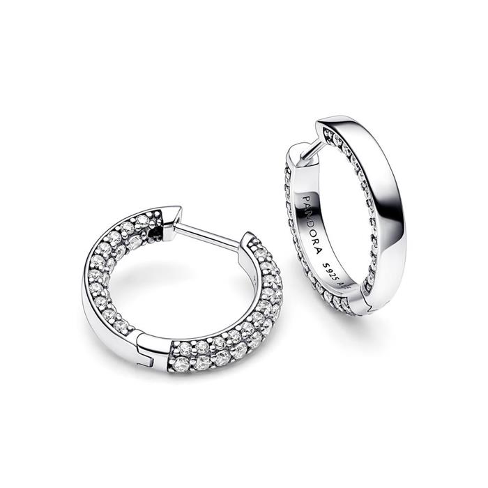 Timeless Ohrringe Pavé für Damen aus 925er Silber