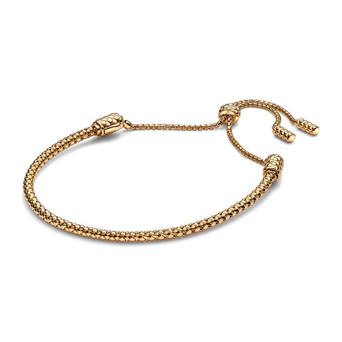 Ladies&#x27; rivet bracelet Moments, gold-plated