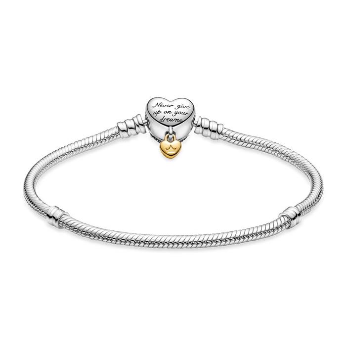 Disney moments bracelet for ladies in sterling silver