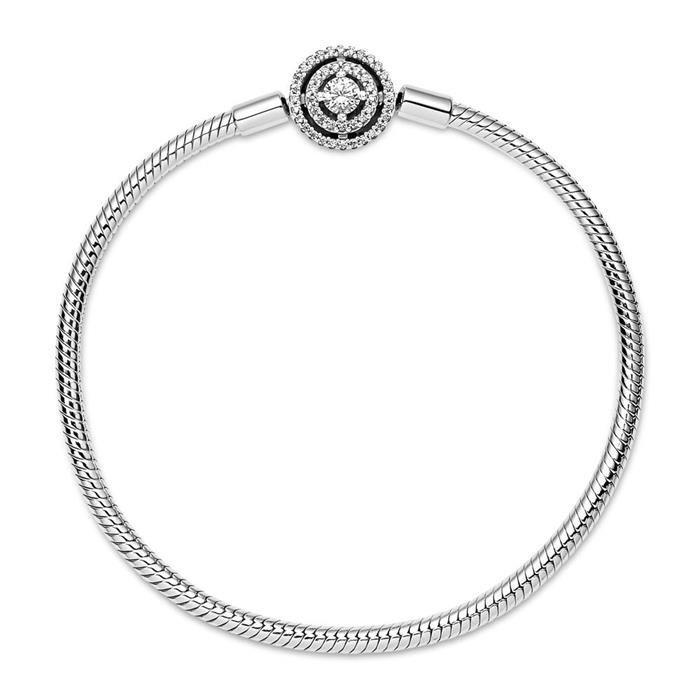 Basic armband voor dames in sterling zilver