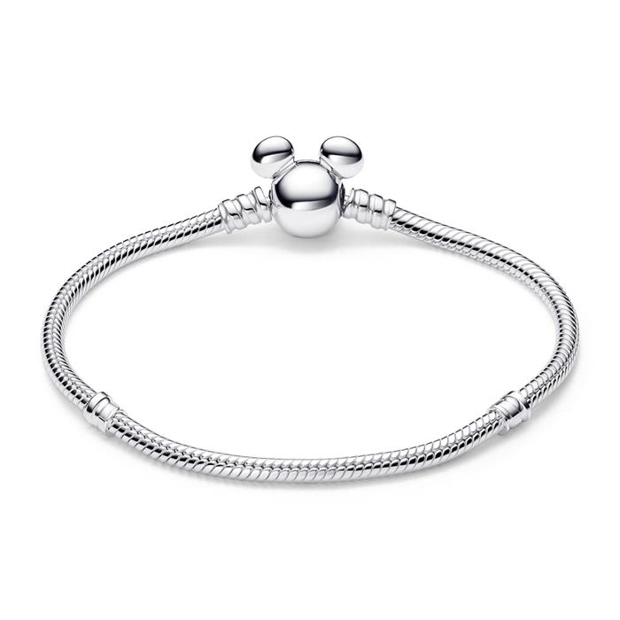 Disney Micky Maus Schlangenarmband aus 925er Silber