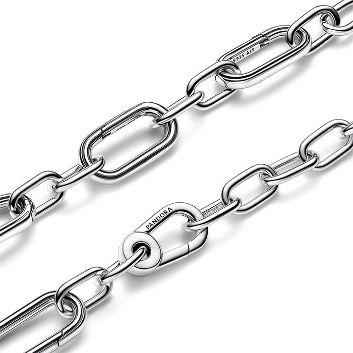 Link bracelet for ladies in sterling silver, ME