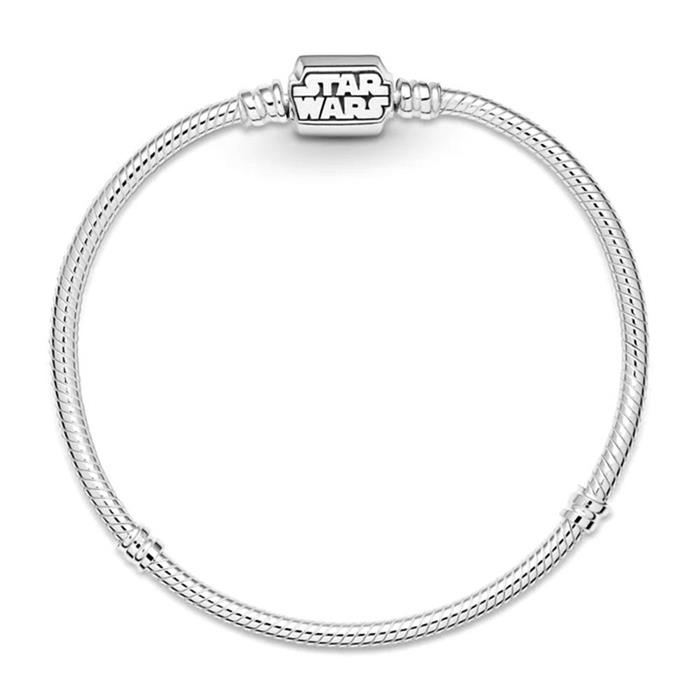 Star wars snake link bracelet in 925 silver