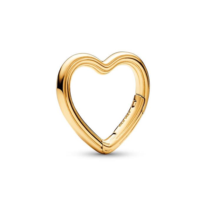 Corazón de eslabones ME styling para mujer, oro IP