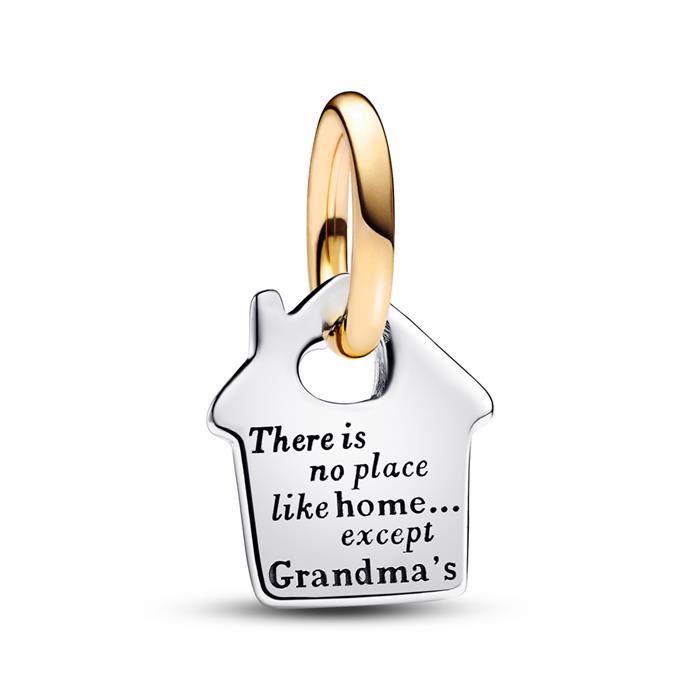 Charm pendant Grandma's House, engravable