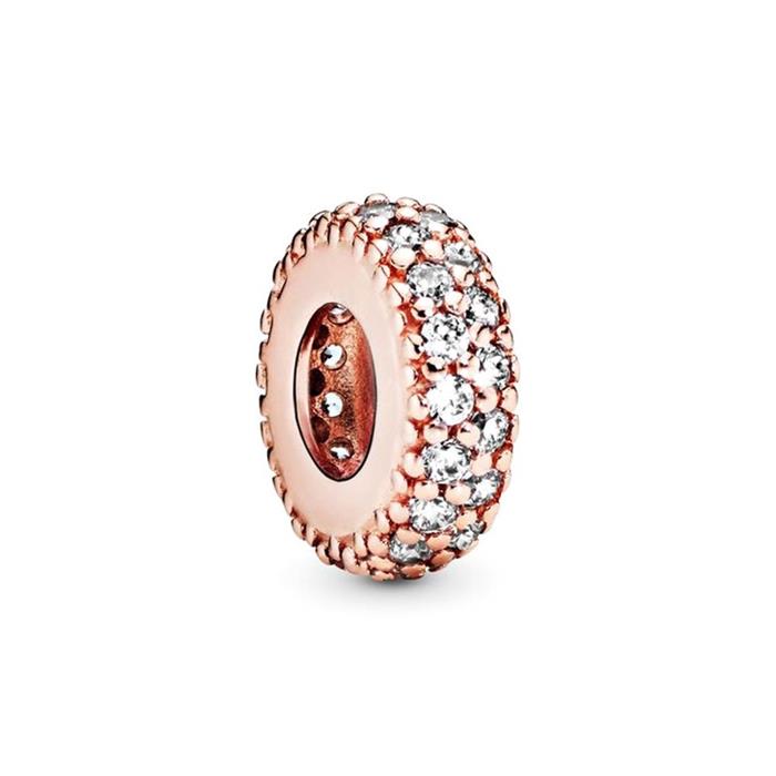 Rose slide bead circonita