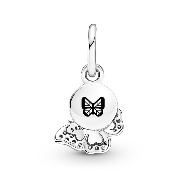 925 silver pendant butterfly, engravable