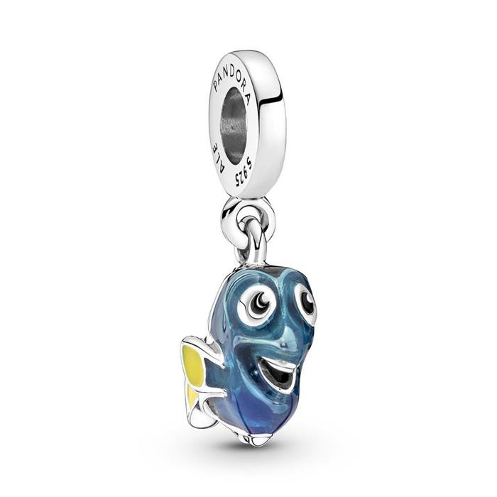 Disney Pixar Dory Charm Pendant In Sterling Silver