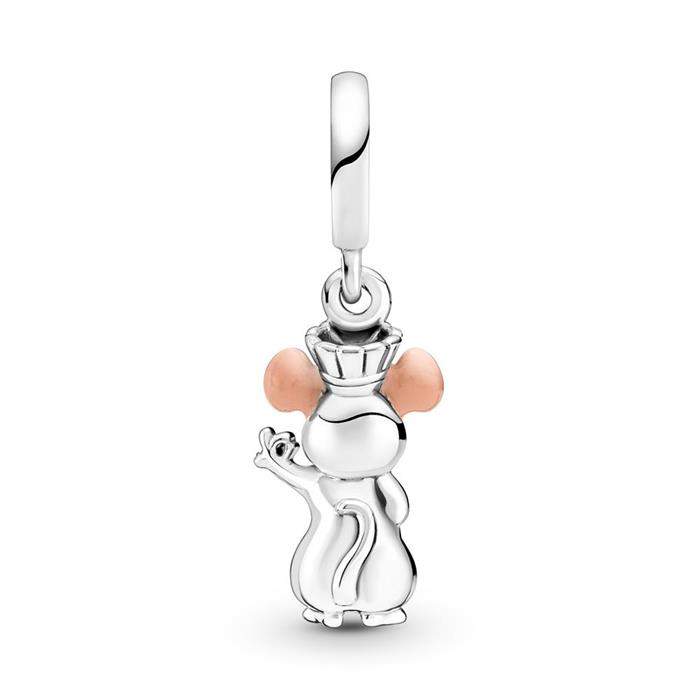 Charm-Anhänger Disney Pixar Rémy aus 925er Silber