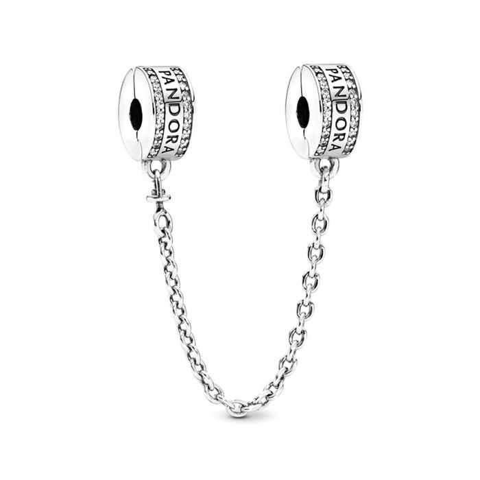 Comfort necklace sterling silver zirconia
