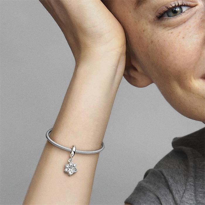 Charm Anhänger Pfotenabdruck aus Sterlingsilber