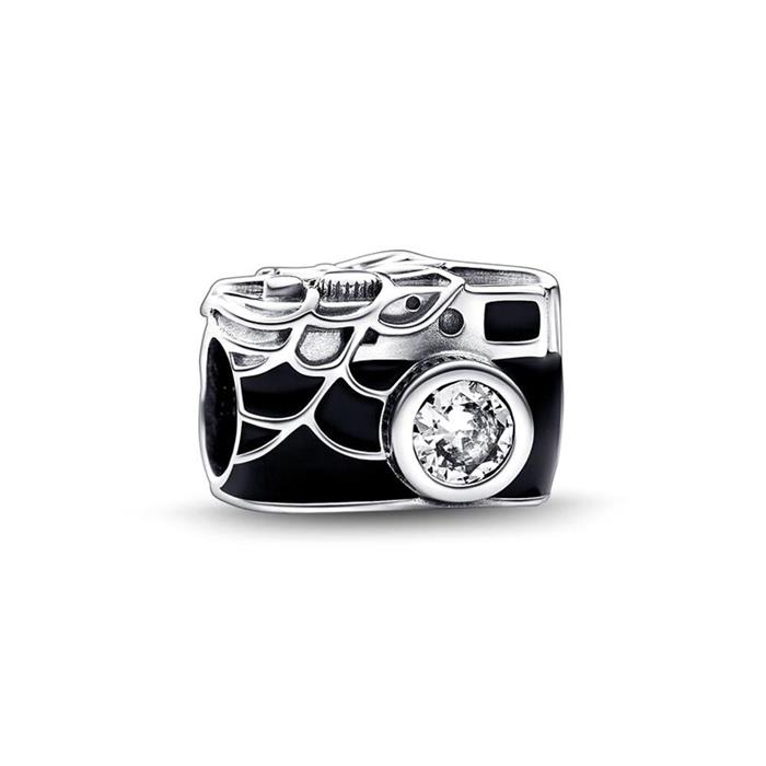 Marvel spider-man camera selfie charm, sterling silver