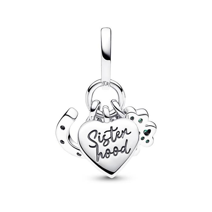 Moments charm pendant happiness, sterling silver