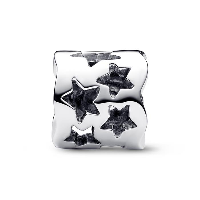 Charm Moments aus 925er Silber mit Stern Cut-outs
