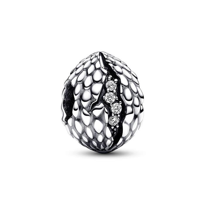 Dragon egg charm, 925 sterling silver, gaME of thrones