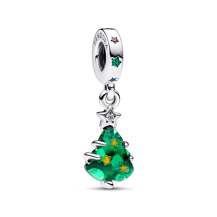 Christmas tree charm pendant moments, 925 sterling silver