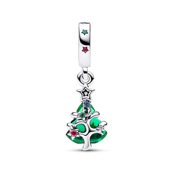 Christmas tree charm pendant moments, 925 sterling silver