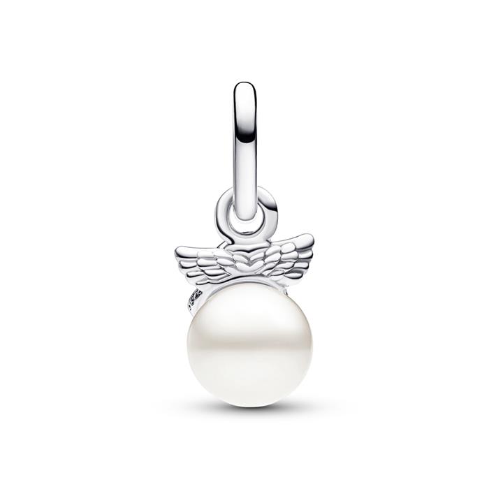 Mini bedel hanger Cupido in sterling zilver