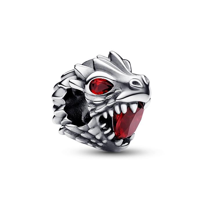 Game of Thrones Dragon Head Charm in 925 Sterling silver