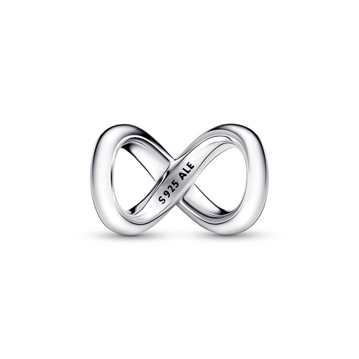 Infinity Charm Forever and Always aus 925er Silber